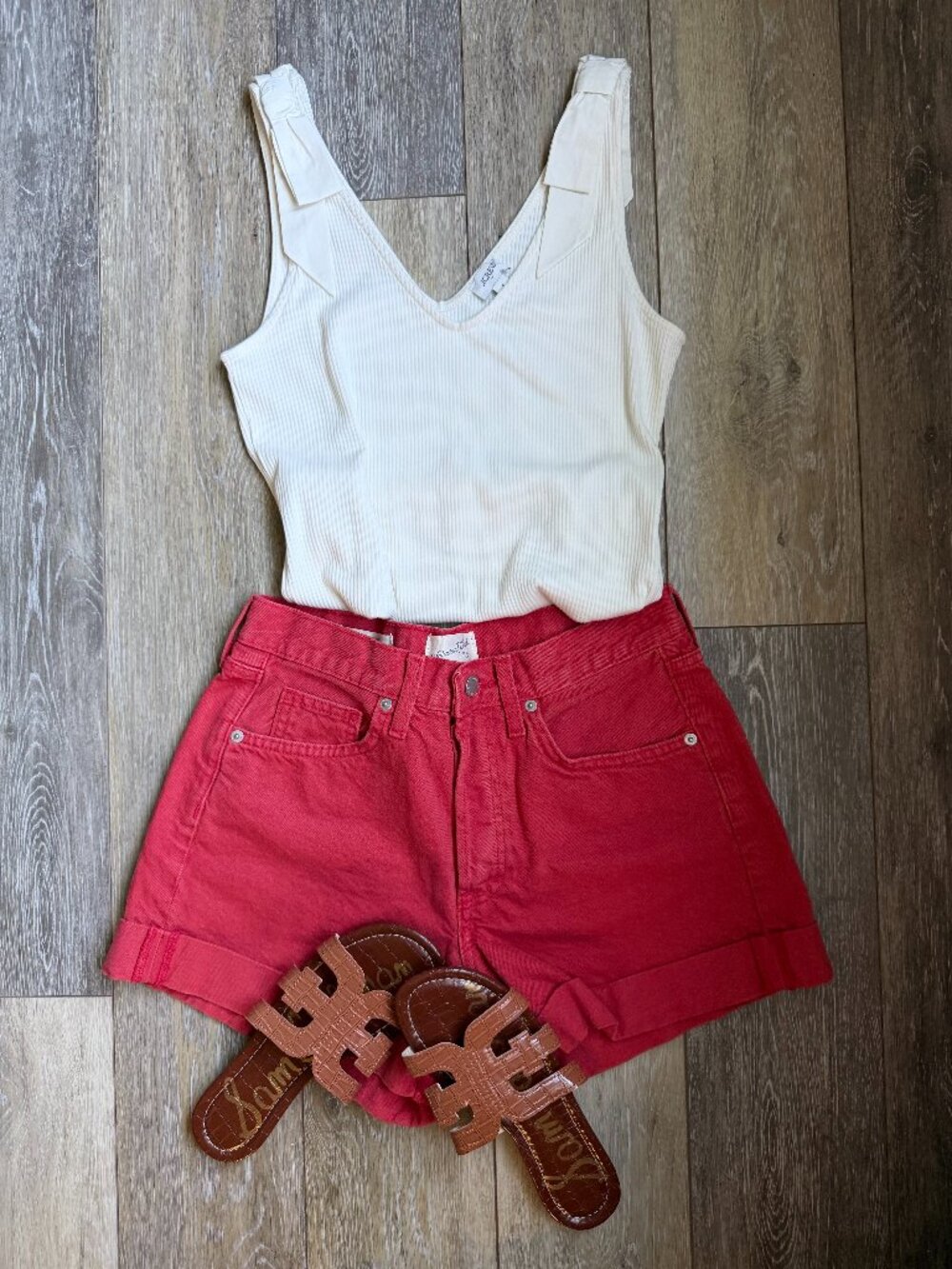 [82025] J. Crew Ribbed Tank -- SIZE SMALL